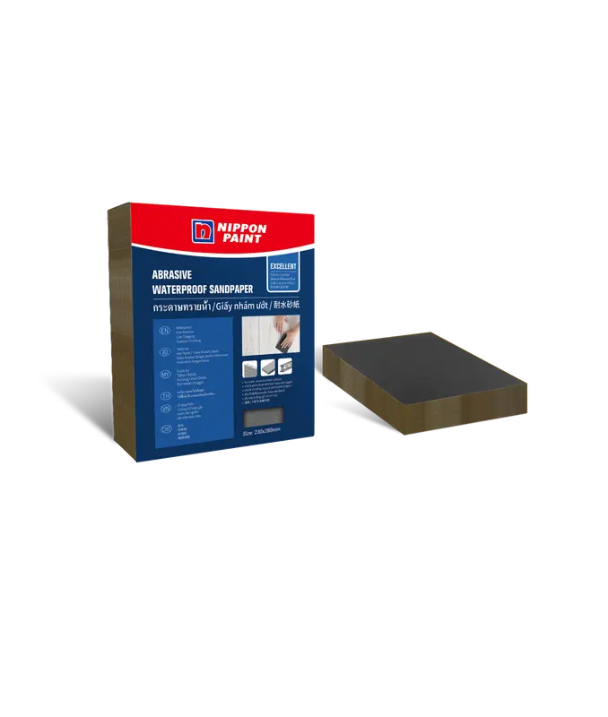 NIPPON PAINT – Kertas Amplas / Sand Paper - Abrasive Waterproof – Amplas Duko Waterproof / Amplas Besi Mobil Motor / Amplas Air / Amplas Lembaran / Eceran 2