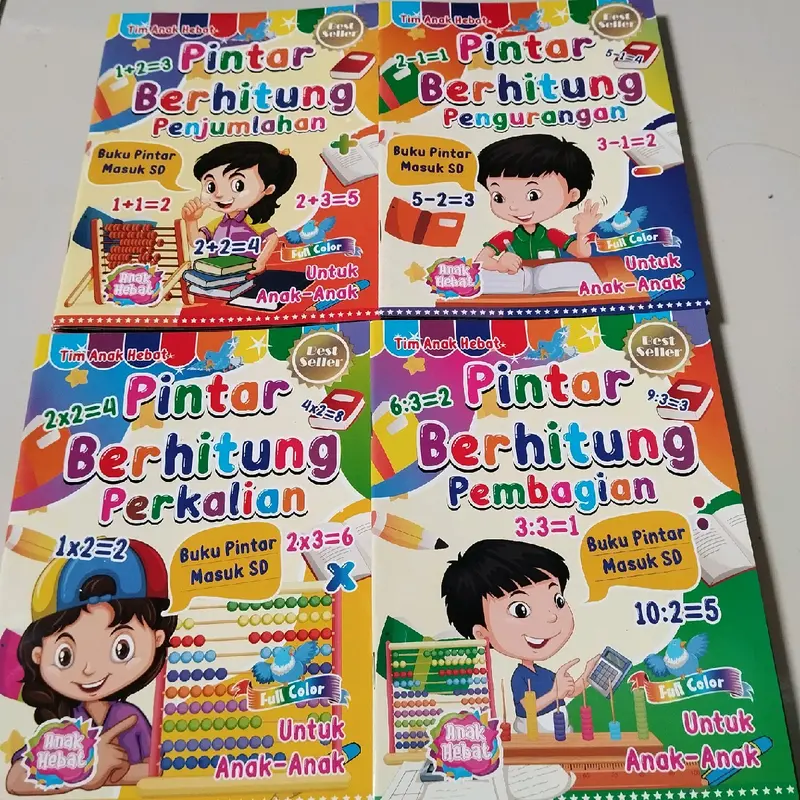 Buku Anak - Pandai Berhitung / Pintar Berhitung Penjumlahan, Pengurangan, Perkalian, Pembagian - Anak Hebat 0
