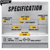 Gambar FITS Woman Straight Bar Barbel 15Kg Gym Fitness Crossfit Weightlifting dari SFIDN FITS Shop Kota Tangerang Selatan 5 Tokopedia