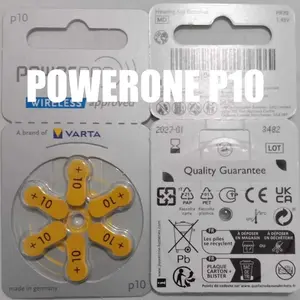 Baterai Alat Bantu Dengar Hearing Battery Power One 10