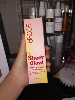 Product Review of SCORA Sheer Glow Tone Up Cream 20 Gr & 30 Gr from 𝖟**𝖛 1