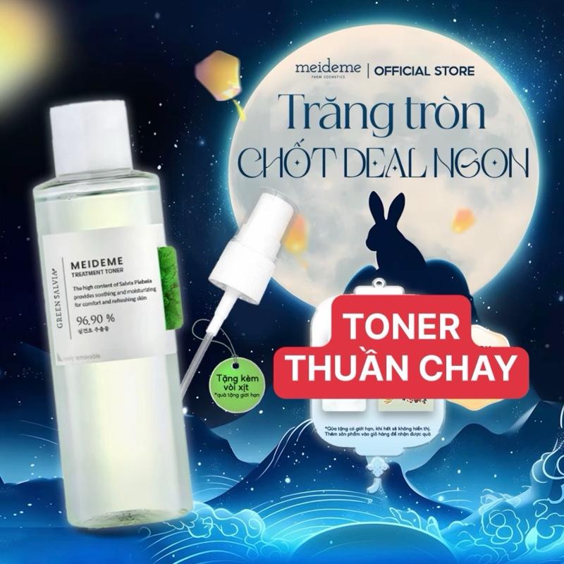 Tặng vòi xịt Toner Meideme Chiết Xuất 96.90% Salvia Nguyên Chất 200ml Phục Hồi Cấp Ẩm