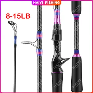 HAIYI FISHING Joran Pancing Casting Rod Joran Pancing Spinning Rod Memancing Carbon M Power Rod UL Batang Pancing Umpan Casting Rod 1.65M/1.8M Tarik 8-15lb