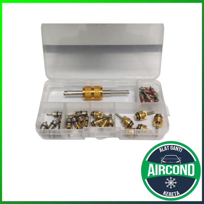 ALAT GANTI VALVE CORE PIN SET WITH OPENER Valve Core Kit- Ca - TikTok ...