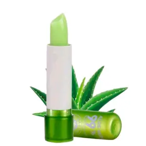 1pcs Lipstik Aloevera Sooting Gel/Magic Lipbalm Aloevera Pink Natural