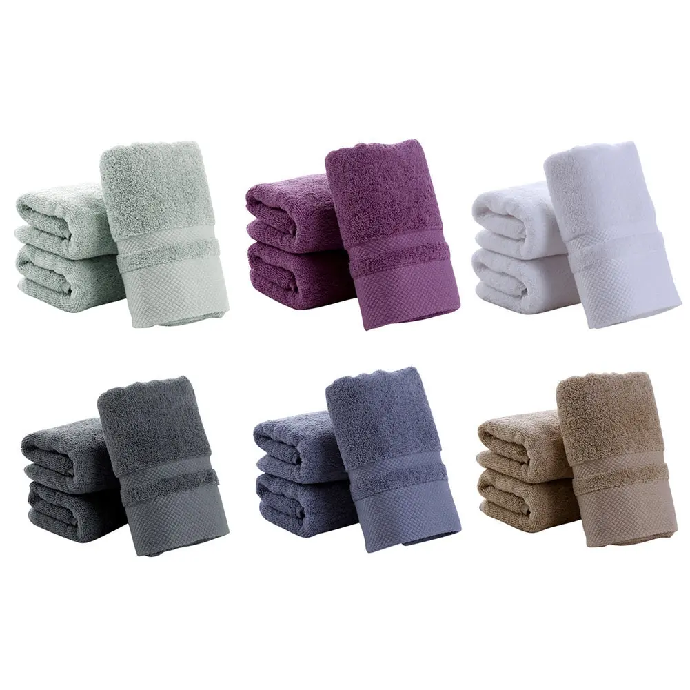 100% Cotton Towels Ultra Soft Towel Hand Bath Thick Towel Bathroom