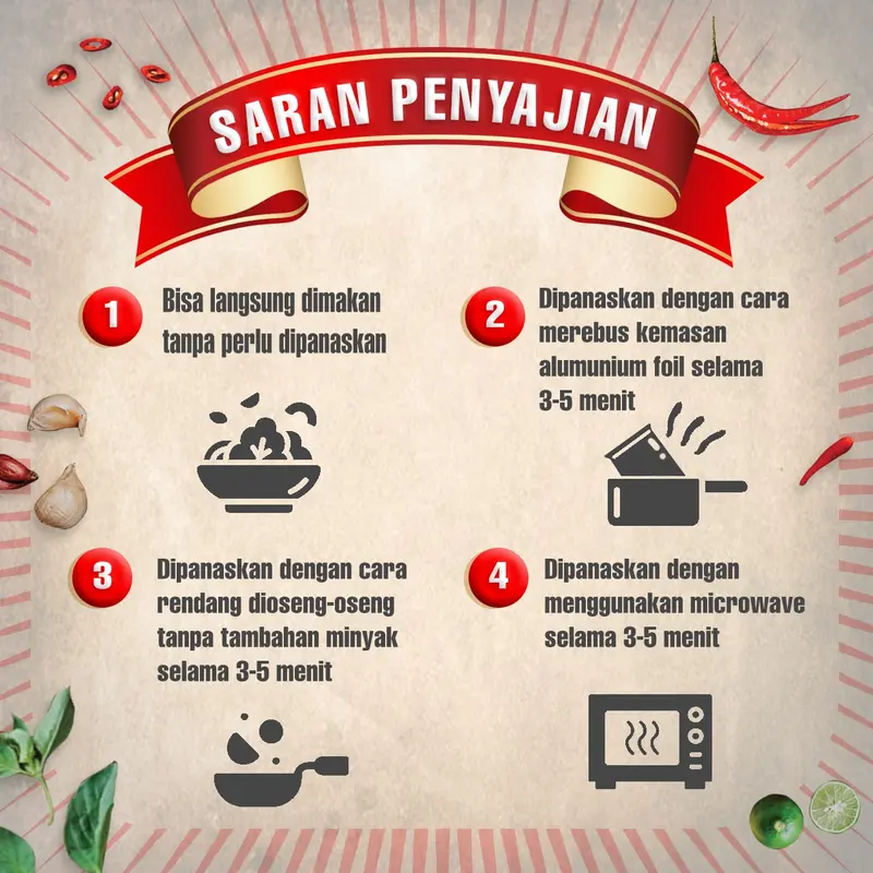 Rendang Daging Sapi Suwir (dalam kemasan) - 150g 1