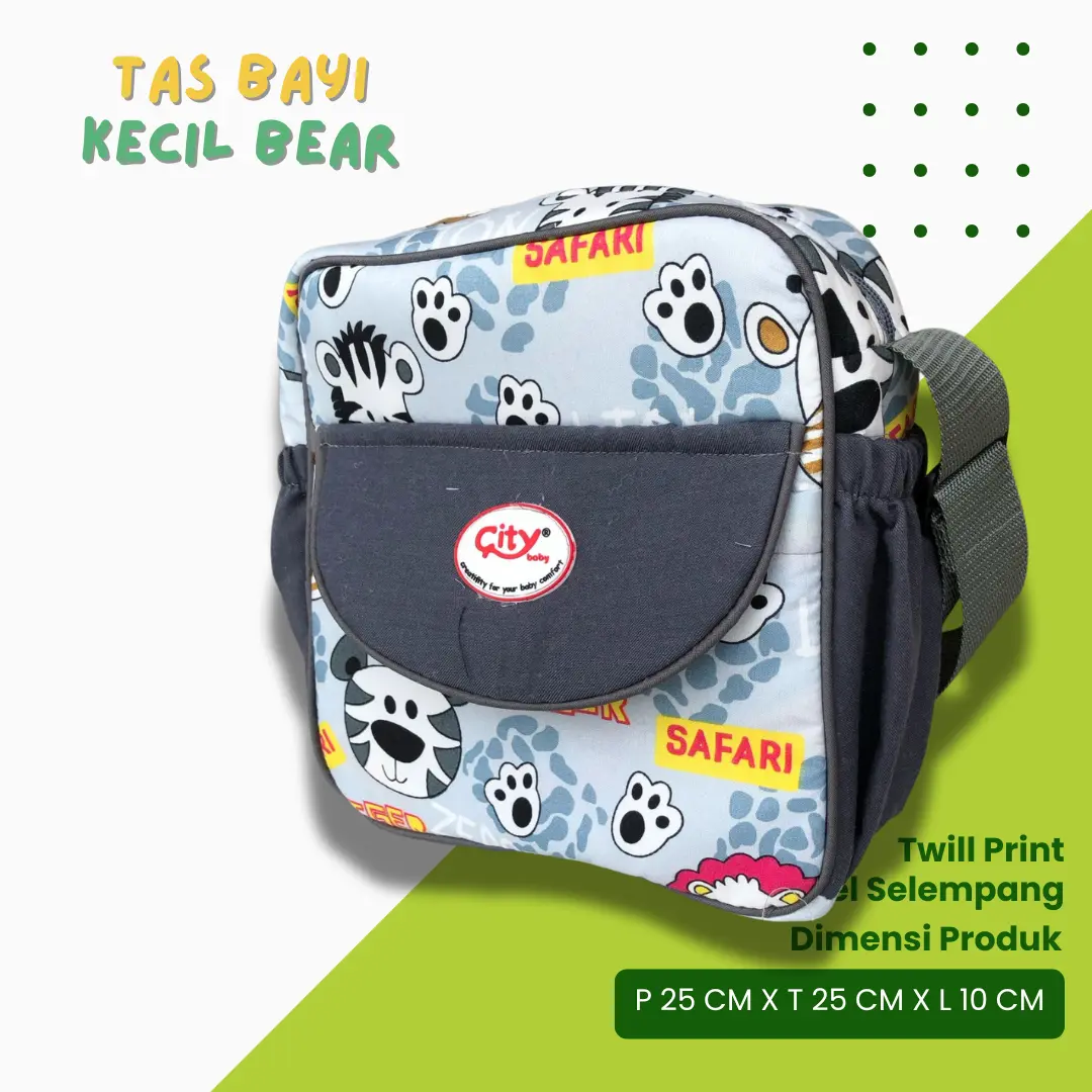 Tas Selempang Perlengkapan Bayi Tas Travelling Tas Bayi Selempang Motif Karakter