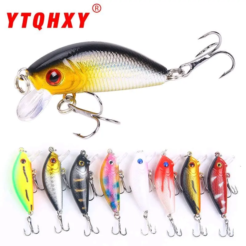 Umpan Casting Gabus Minnow 5cm Tipe Mengapung - Lure Ikan Pancing memancing dengan umpan buatan warna g 0