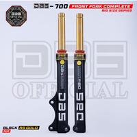 Gambar DBS 700 Front Fork Complete Big Size Series Shock Depan Full Set Matic Mio MioSmile MioJ MioSoul MioSporty Mio GT SoulGT Fino Xeon - Black As Gold, Yamaha Mio dari DBS OFFICIAL STORE Kota Administrasi Jakarta Timur 4 Tokopedia