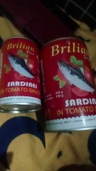 Product Review of Brilian sardenis praktis siap masak ikan sarden saus tomat dalam kaleng 425gr (kaleng besar) Exp date 3 tahun from y**e 0