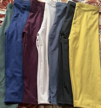 Product Review of Mall Quality Knee Length Tokong Leggings (Capri Pants) for Women - Bottom, Womenswear Basic Comfort Minimalist Comfortable Fit Spandex Everyday Highwaist Fabric Nylon Lingerie from A**y 1