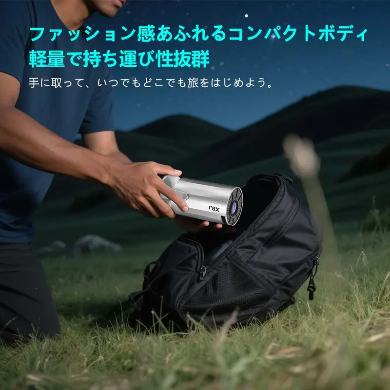 XBJ プロジェクター【設置が超簡単】180°回転&オートフォーカス補正