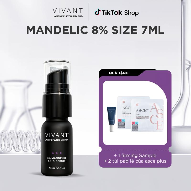 Vivant 8% Mandelic Acid Serum 7ml Giảm Mụn Chống Lão Hóa Làm Sáng Da
