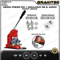 Gambar Grakitec MESIN PRESS PIN TALENT TERMASUK MOULDING 58 & 44  MURAH AWET - PAKET USAHA 58 & 44 dari Grakitec Kota Administrasi Jakarta Barat 1 Tokopedia
