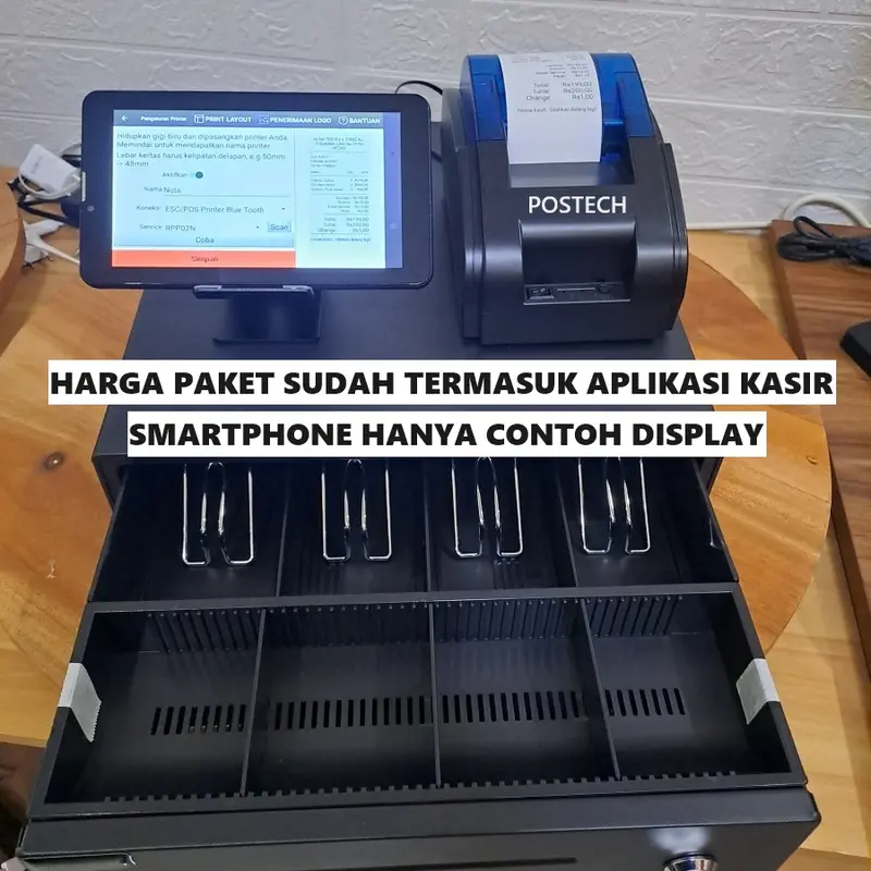 Paket Mesin Kasir Android Lengkap + Aplikasi 0