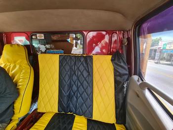 Product Review of matras kasur +guling pengganti sandaran kiri mobil truk dan pickup ukuran L80cm T60cm tebal busa 5-6 cm terlaris Camping from m**7 1