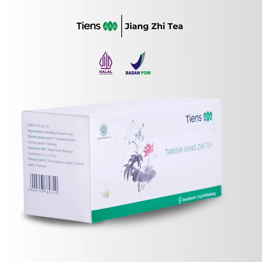 TIANSHI JIANG ZHI TEA - Teh Herbal China Tiens - Sarana Asam Urat , Diabet tipe 2 , dan Kolestrol Tinggi serta Anxiety