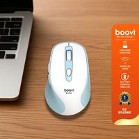 Gambar Boovi M330 Wireless Mouse Silent Click Windows MacOS - 2.4GHz 6D Desain Minimalis Garansi 1 Tahun - Black dari Boovi Official Kota Administrasi Jakarta Barat 1 Tokopedia