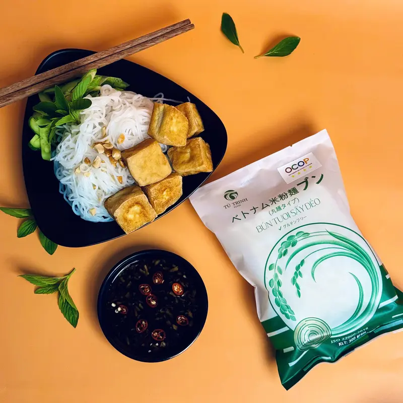 [Bún/Bún Bò/Phở]Combo 10 Gói Sấy Dẻo Vị Truyền Thống - Tú Trinh Food.( Thức Ăn ) 2