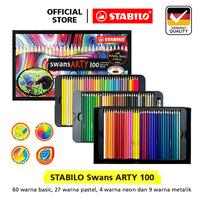 Gambar STABILO Swans ARTY Colored Pencils / Pensil Warna STABILO Set Lengkap Isi 100 dari STABILO INDONESIA Kota Administrasi Jakarta Barat 1 Tokopedia