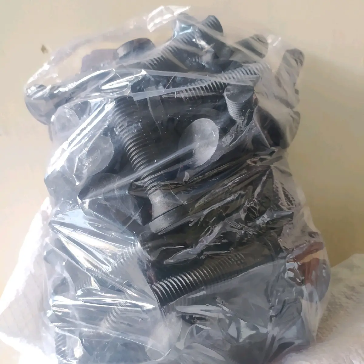 100pcs Karet Cabut Bulu Ayam Hitam Elegan, Tahan Lama & Aman untuk Kulit Ayam