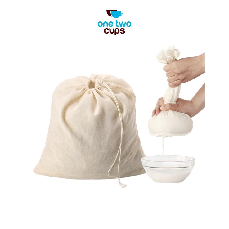 One Two Cups Kain Saringan Susu Kedelai Nilon Serut Reusable Mesh 300 - ZR300 0