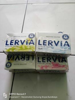 Product Review of PROMO 10PCS SABUN BATANG LERVIA 90GRAM Soap Pencerah from n**7 1