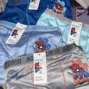 3,6,12Pcs Celana Dalam Anak Laki-laki Boxer Anak Cowok Artop Kids Cd Anak Impor - ELN0353