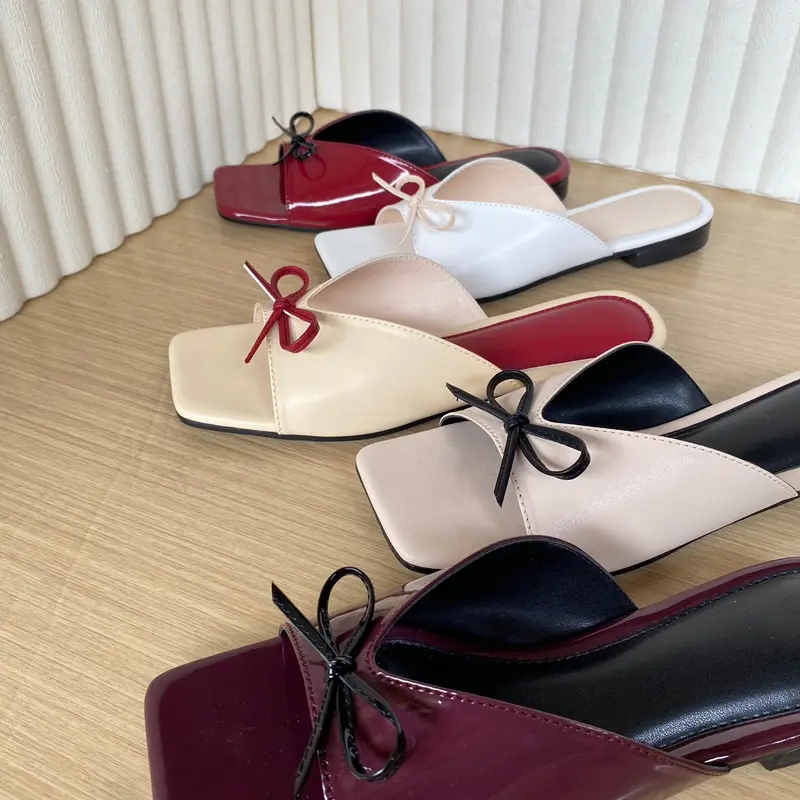 Lavaletta_id • Bella Sendal Teplek Wanita Hak 1cm Pita Coquette 3