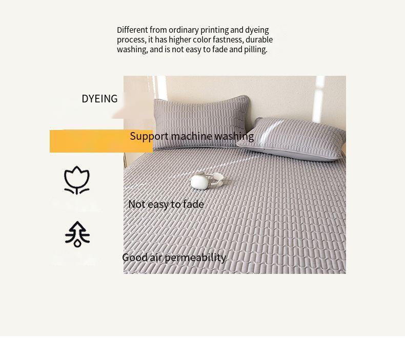100%Waterproof Mattress Protector Elastic Fitted Bedsheet Cadar Tilam Bedspread Queen/King 3/4/5/6/7 inch size Urine 100%Waterproof Bed Sheet Pads Ready Stock bed  scarf Single Zippered Mattress Cover Hypoallergenic Waterproof Mattress Protector 3