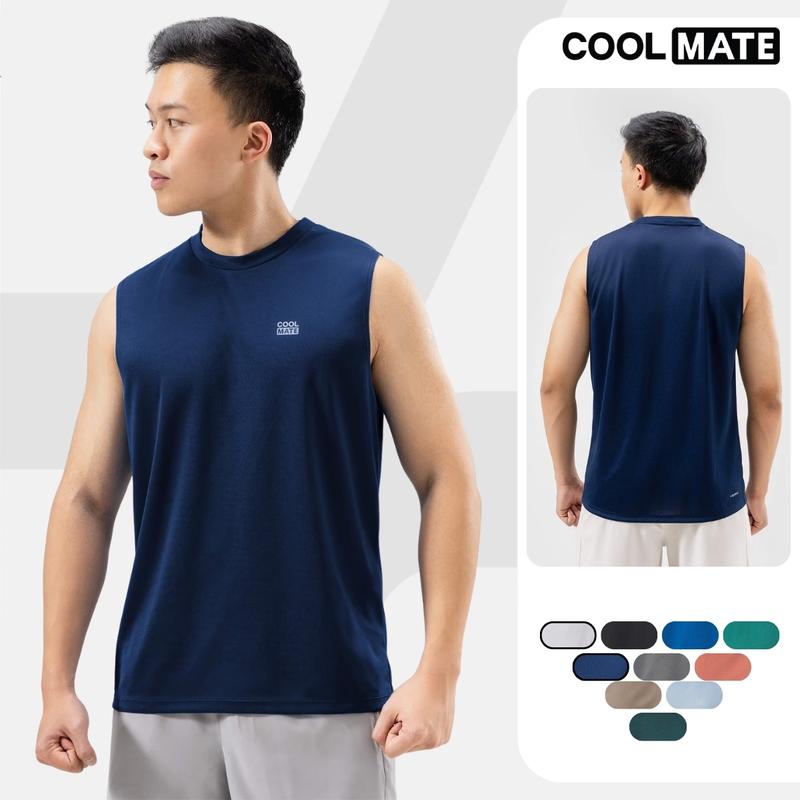 Áo Ba Lỗ Sleeveless Thể Thao Active Essentials - Coolmate