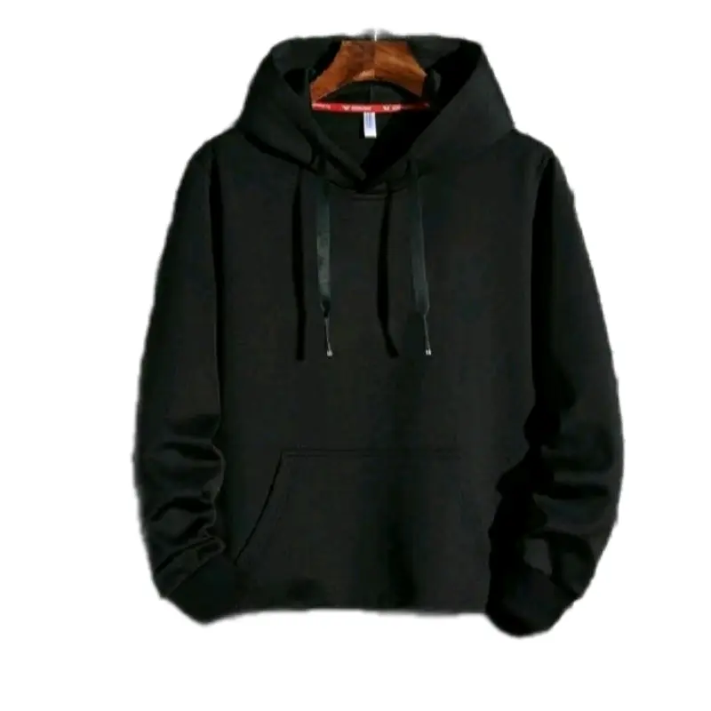Jaket Sweater  Polos Tebal Gramasi 280 Fleece Pria - Lembut, Keren, Panjang, Distro, Anime, Cowok Nyaman Zipper Tulisan hoodie gorengan Wanita Merah 7