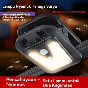 New solar outdoor lights, courtyard outdoor lights, home balcony lights, human body induction lighting, wall lights, clip lights, garage lights, camping lights, camping lights