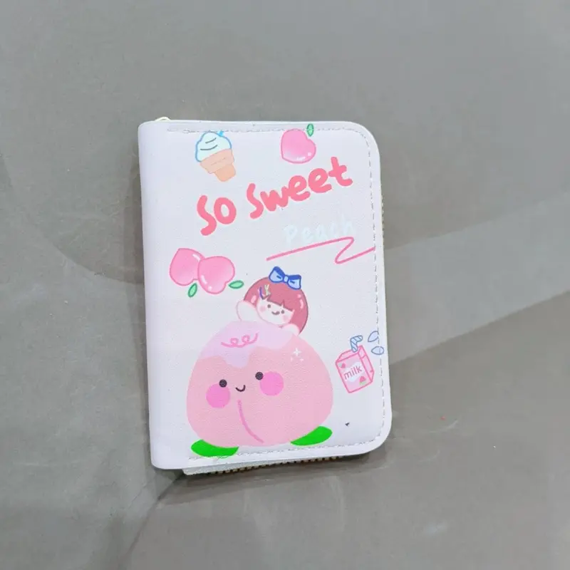 Ví nữ ngắn mini cầm tay nhiều ngăn giá rẻ nhỏ gọn bỏ túi thời trang hàn quốc cute dễ thương VN115 7