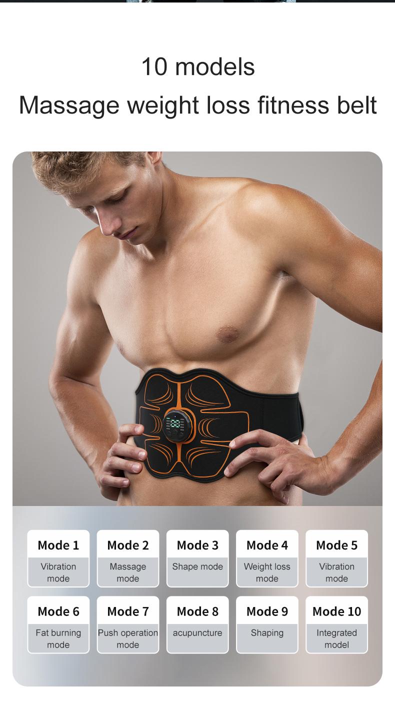 Product Introduction of Lazy Slimming Belly Tool for  Thin and Skinny Belly Equipment, Abdominal Muscle Patch, Waist Belt Training, Fitness Equipment 11