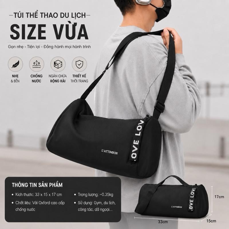 [Mới] Túi Thể Thao Unisex Phom Vừa Chống Nước Tiện Lợi Phong Cách Trẻ Trung | Phù Hợp Thể Thao Du Lịch
