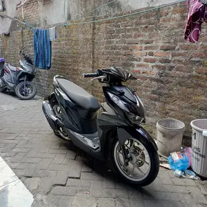 MAX TORQUE Knalpot Standar Racing Type MC-26 BRAKET 1 Moncong Cincin Suara Bass Adem Dan Gahar untuk Vario Nmax PCX Beat Mio Scoopy Fino Genio Xeon