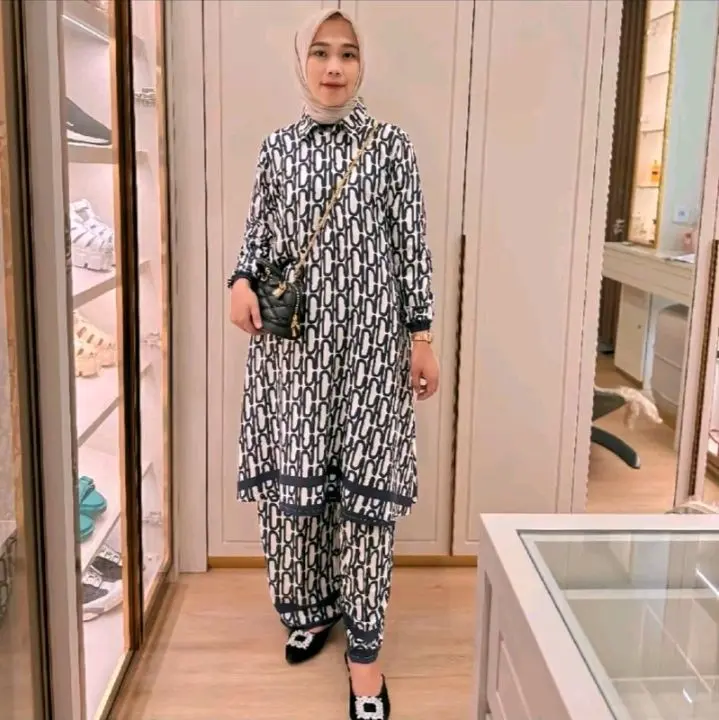 One Set long tunik premium 8