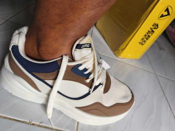 Product Review of Aerostreet 37-44 Boston Natural Khaki Natural - Sepatu Sneakers Casual from f**m 0