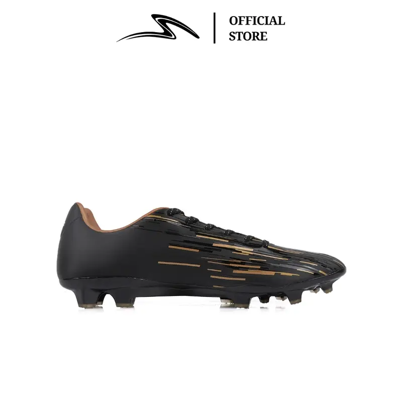 SPECS SEPATU SEPAK BOLA LIGHTSPEED REBORN FG BLACK PALE GOLD SPE1010209 2
