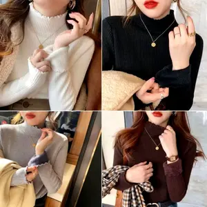 Pakaian Musim Dingin Wanita / Long jhon Wanita / atasan saja / Sweater Wanita Thermal 05