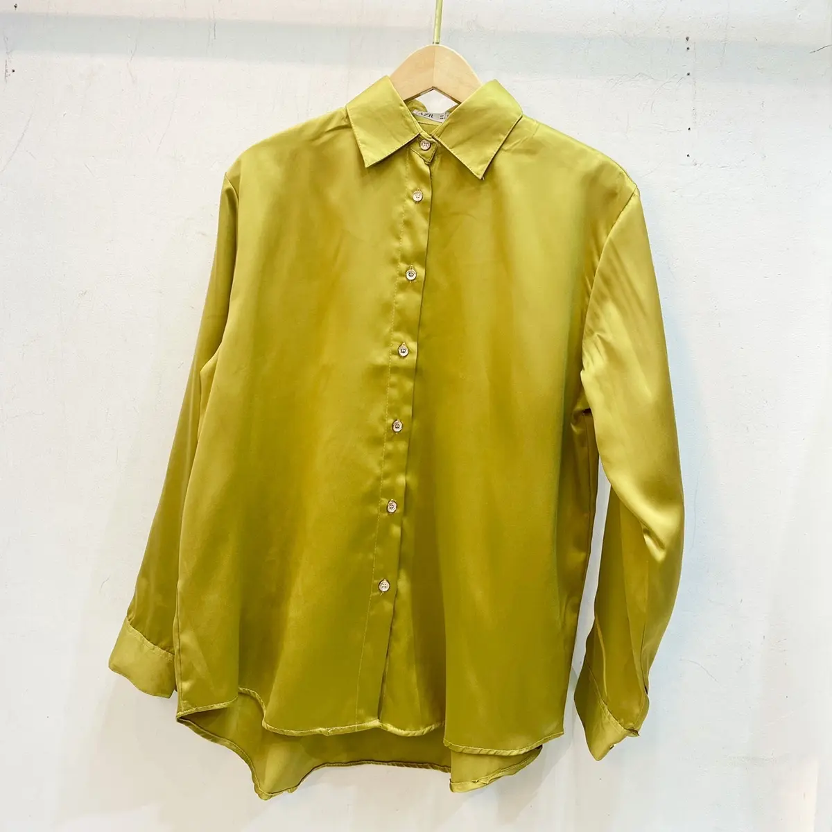 Kemeja silk premium polos atasan wanita