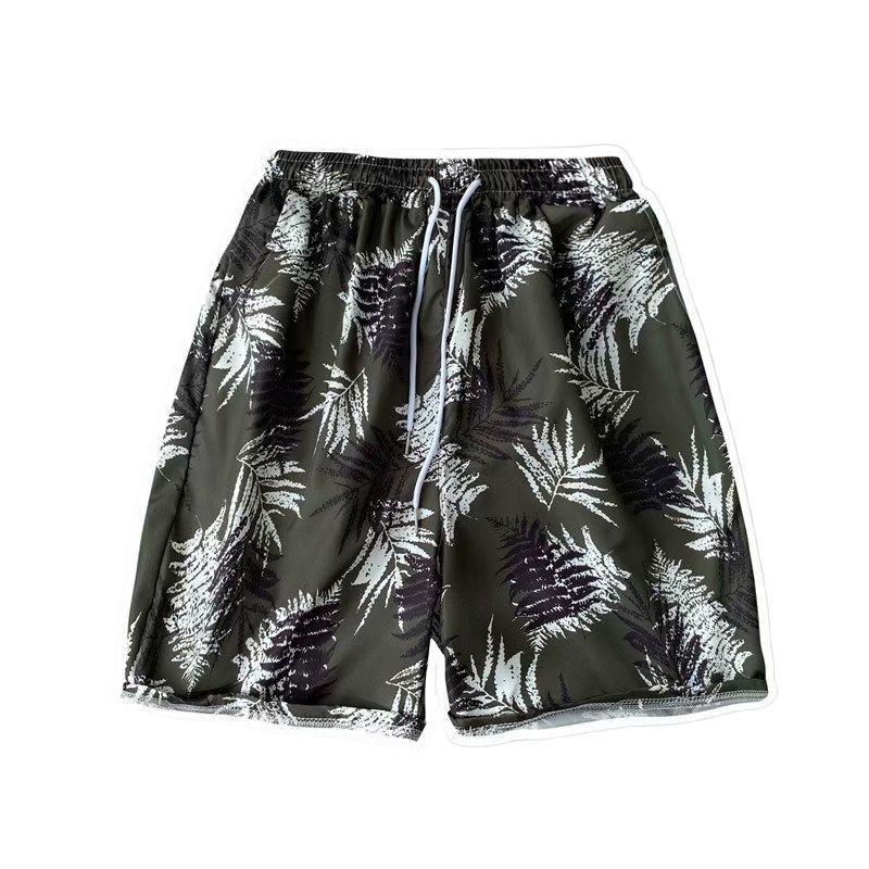 Product Introduction of Live unbridled Fashion Summer Seaside Vacation Floral Shorts Men's Casual  Shorts Loose Beach Pants 4