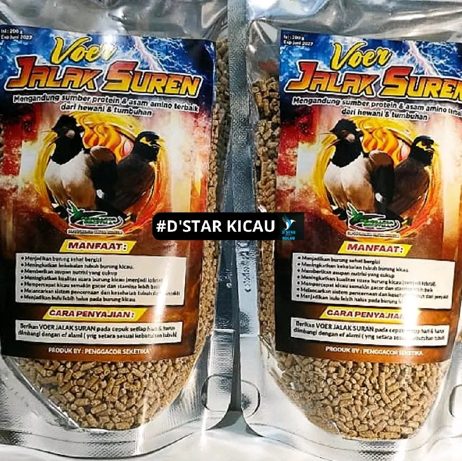 VOER JALAK SUREN Original Mengandung sumber protein & asam amino terbaik dari hewani & tumbuhan