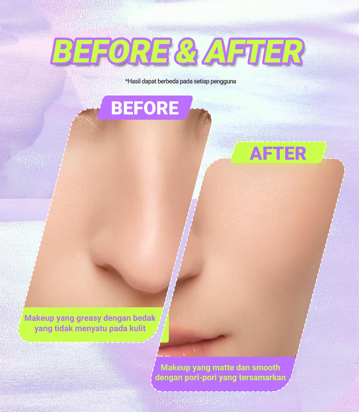 [LIMITED OFFER] DAZZLE ME Better Than Filter HD Invisible Powder Loose Powder Oil Control Bedak Tabur Tahan Lama Bedak Padat Ringan Menahan Minyak Seharian