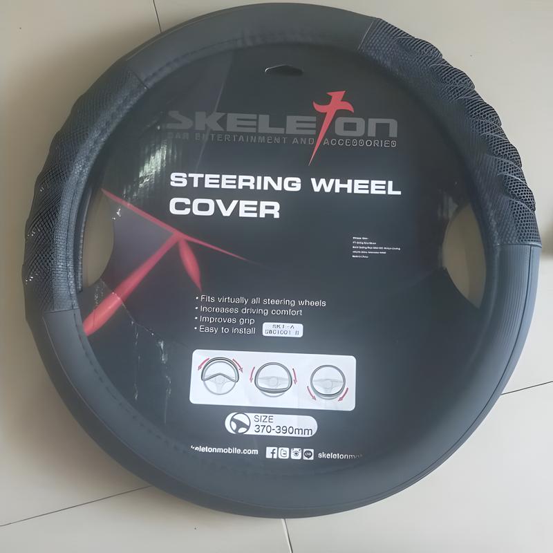 Cover Sarung Stir Pajero Sport Setir Kulit Mobil Pajero Selimut Pelindung Model Simple Polos Mewah 3