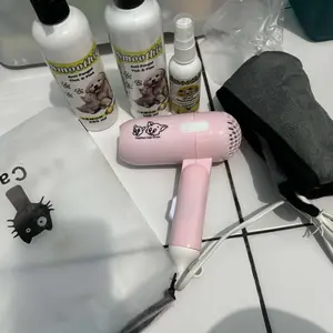 Paket Grooming Murah Komplit Rumahan Dryer Shampoo Handuk Parfum Hewan Kucing Anjing Kelinci