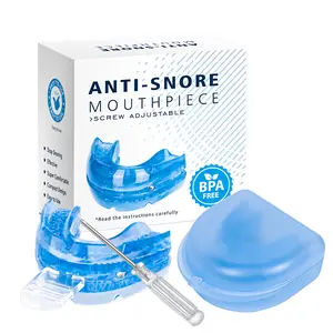 Adjustable Anti Snoring Mouthpiece Stop Grinding Mouth Guards High Quality Better Sleep
