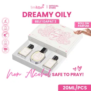 Bebliss Pefume Non Alkohol Buy 1 Get 3 Roll On 20 ml Unisex Parfum Wangi Tahan Lama Free Box